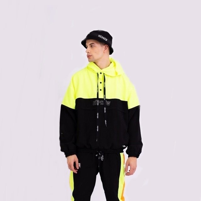 jaqueta masculina neon