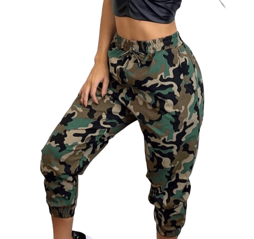 jogger feminina camuflada