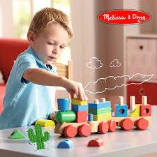 tren de madera melissa and doug