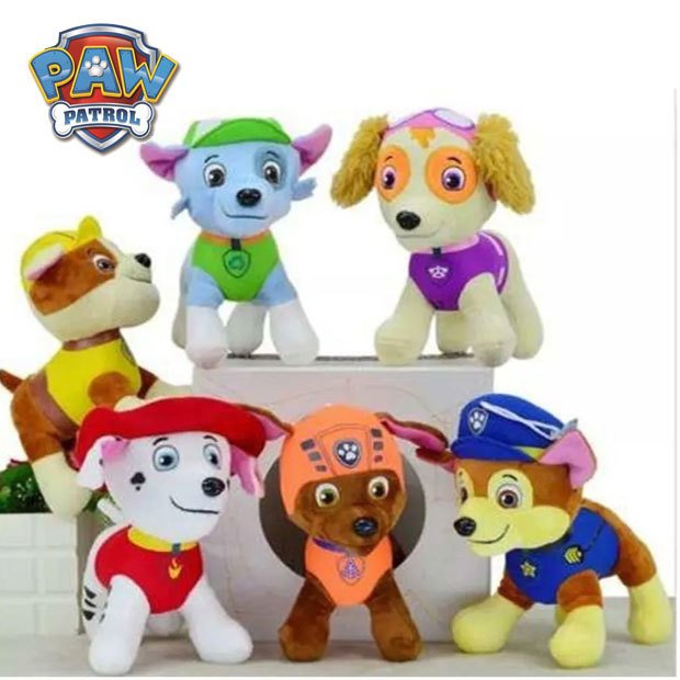 paw patrol de peluche