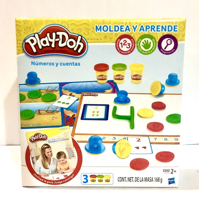 play doh aprendo numeros y cuentas