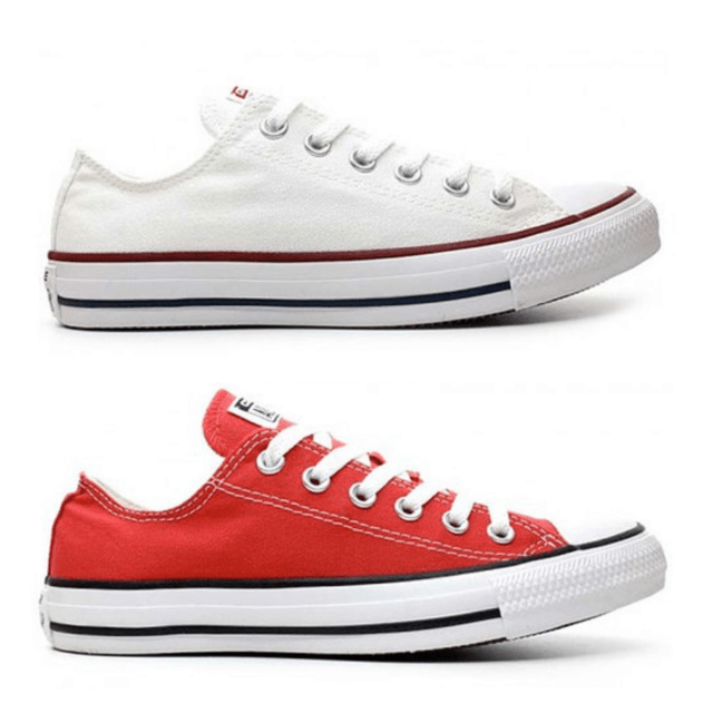 all star tradicional branco