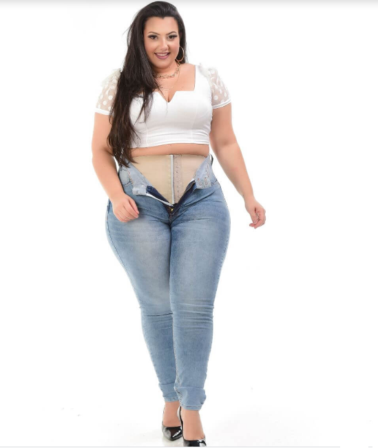 calca jeans feminina plus size