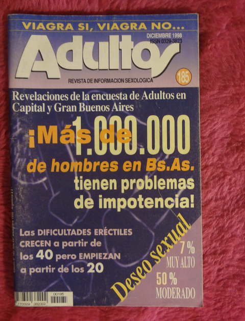 Adultos N°185 - Revista de Información Sexológica 