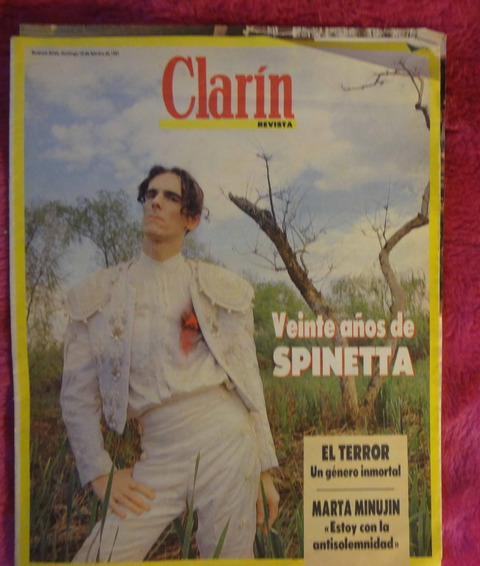 Clarín revista 10 de Febrero de 1991 Luis Alberto Spinetta