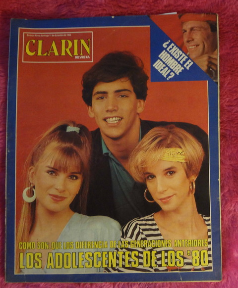 Clarín revista 11 de Diciembre de 1988 - Los adolescentes de los 80