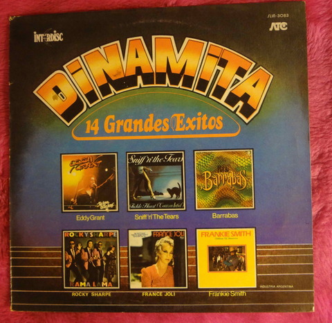 Dinamita 14 Grandes exitos - Eddy Grant - Barrabas - Rocky Sharpe y otros - Vinilo