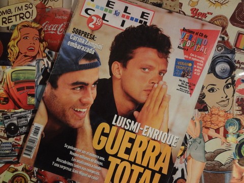 Revista Tele Clic - Marzo 1998 - Luis Miguel - Enrique Iglesias