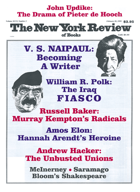 The New York Review Of Books - Febraury 18 - 1999
