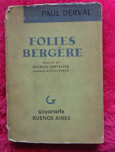 Folies Bergere de Paul Derval - Prefacio de Maurice Chevalier
