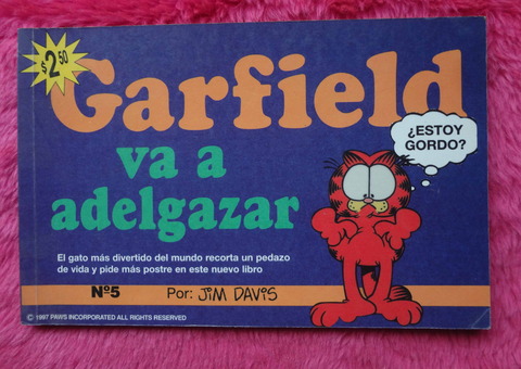Garfield N°5 Va a adelgazar por Jim Davis