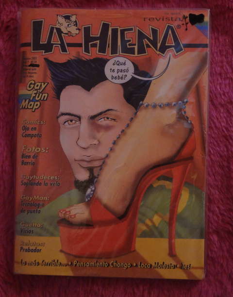 La Hiena N° 18 - Comic gay argentino - Revista gay 2003