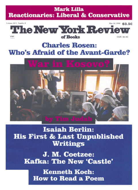 The New York Review Of Books - May 14 - 1998