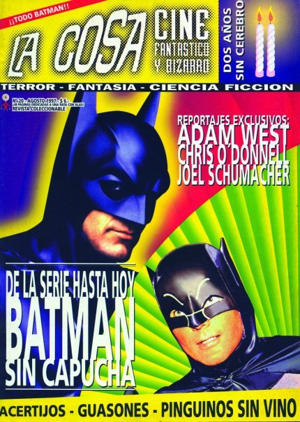 Revista La Cosa N°20 - Agosto de 1997