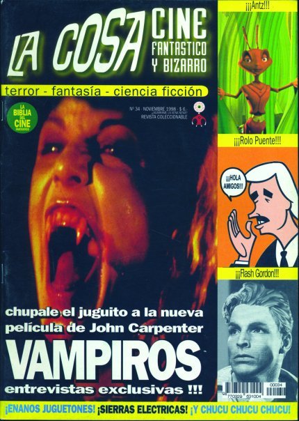 Revista La Cosa N°34 - Noviembre de 1998