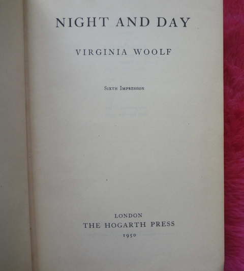 Night and day by Virginia Woolf 