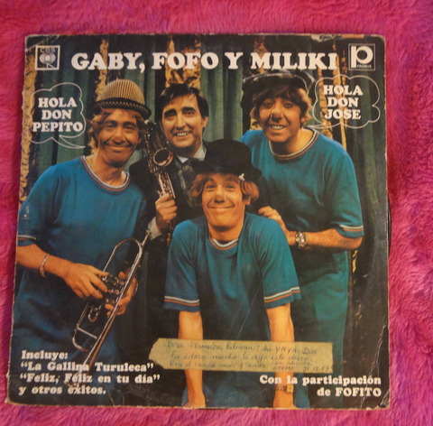 Gaby Fofo y Miliki - Hola Don Pepito Hola Don Jose - vinilo