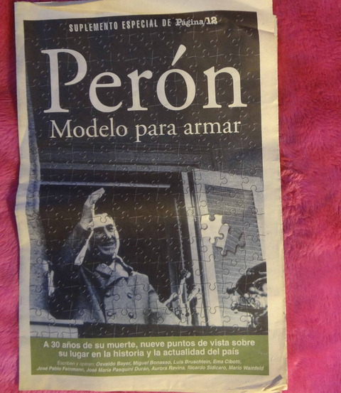 Perón - Modelo para armar - A 30 años de su muerte