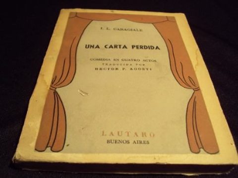 Una carta perdida de Ion Luca Caragiale