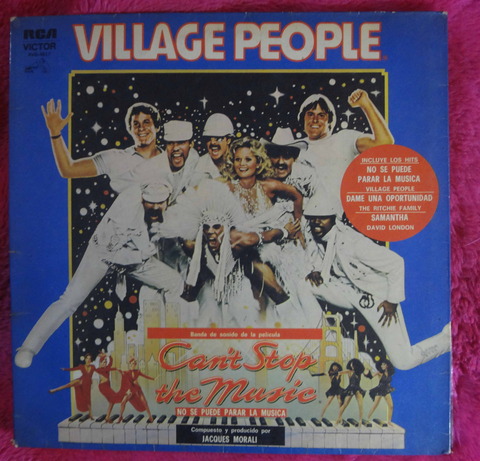 Village People - No se puede parar la musica - We cant stop the music - lp vinilo