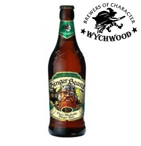 WYCHWOOD GINGER BEARD BOT. 500cc PACK x 6U. - Club Cervecero del Duende