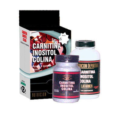 Carnitina-Inositol-Colina x 120 comprimidos Lafarmen