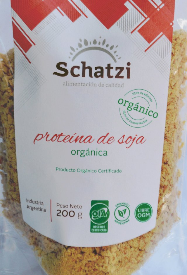 Proteína De Soja Texturizada Orgánica 200 grs Schatzi