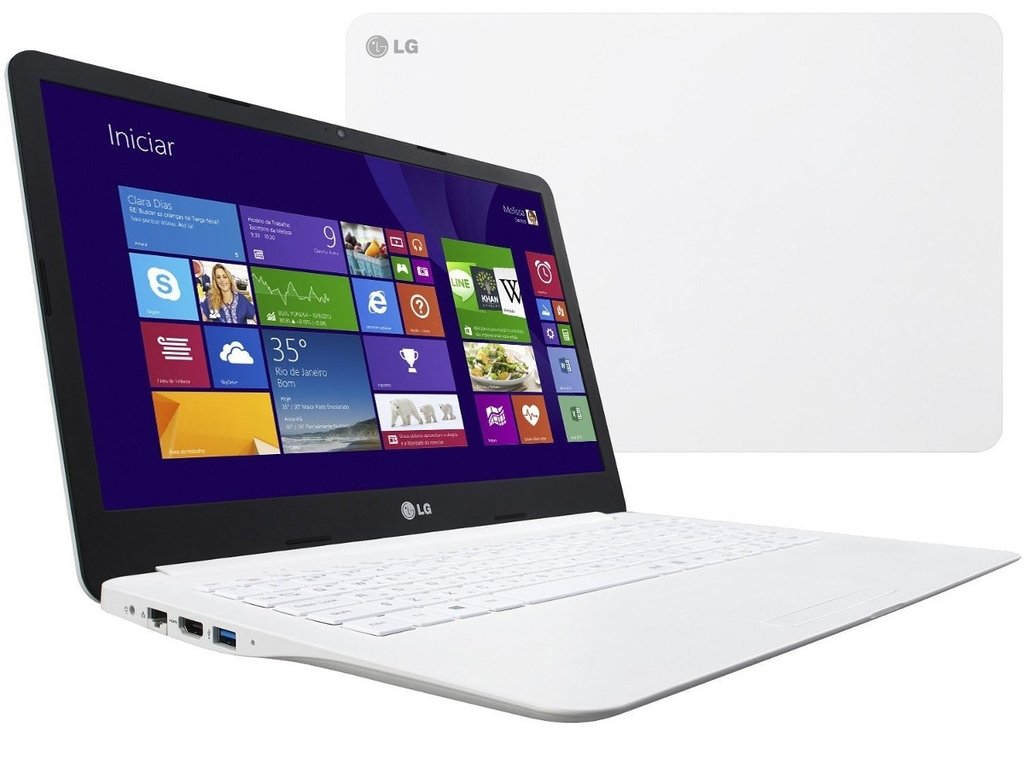 Notebook Ultra Slim LG 15U340 L Bk35p1 Processador Intel Celeron