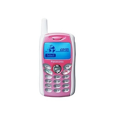 MINI CELULAR PANASONIC GD55, SMS, EMS, Vibração; toques polifônicos, composito MINI CELULAR PANASONIC GD55, SMS, EMS, Vibração; toques polifônicos, composito