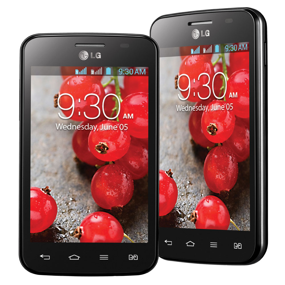 celular desbloqueado LG Optimus L4 II Dual E467 Branco TIM tela