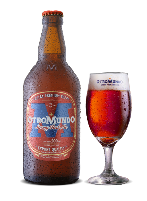 Cerveza Otro Mundo Strong Red Ale - Pack 12U x 500 cm3 - Otro Mundo