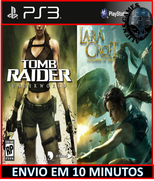 Lara Croft Tomb Raider Underworld Edicao Digital Ps3