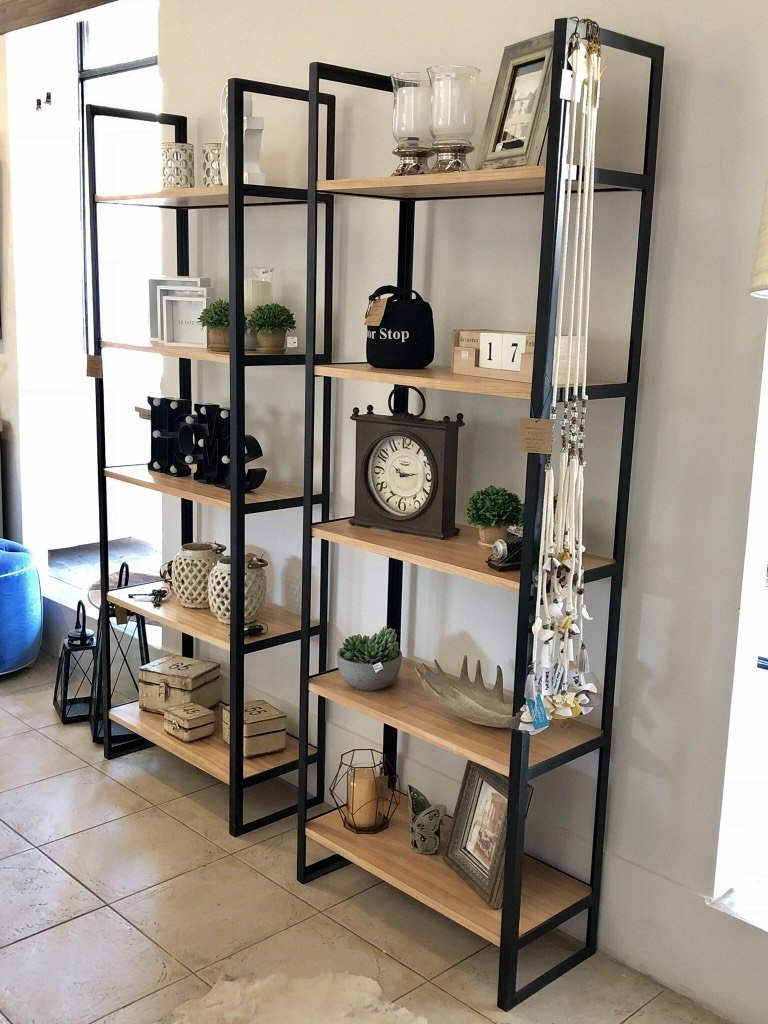 Repisa hierro y madera - Comprar en El GARAGE DECO