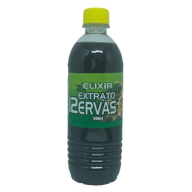 Composto (Garrafada) de Ervas Elixir 12 Ervas - 500ml
