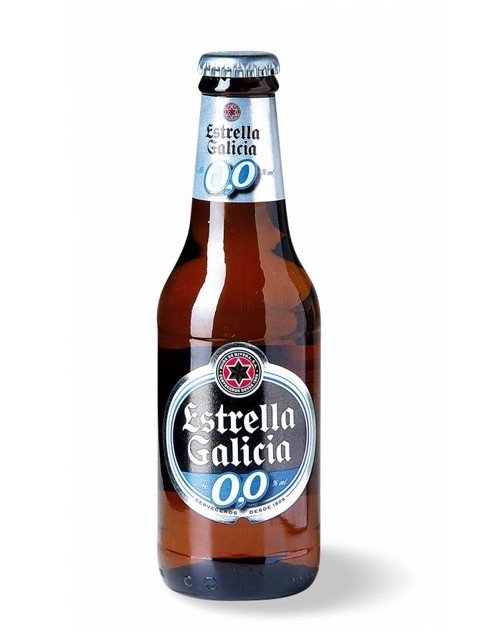 ESTRELLA GALICIA 00 S/ALCOHOL 250 CC - Código Cerveza