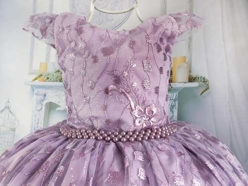 vestido de festa infantil princesa sofia