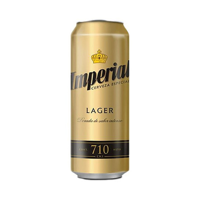 Imperial Lager lata 710ml - Puro Escabio