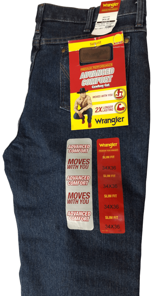 calça wrangler masculina com elastano