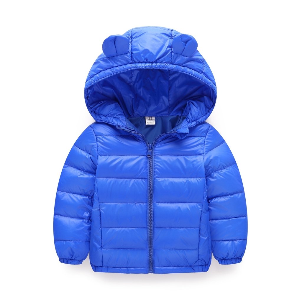 casaco de nylon infantil