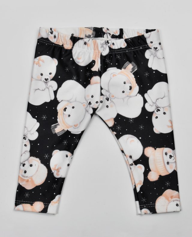 legging peluciada infantil