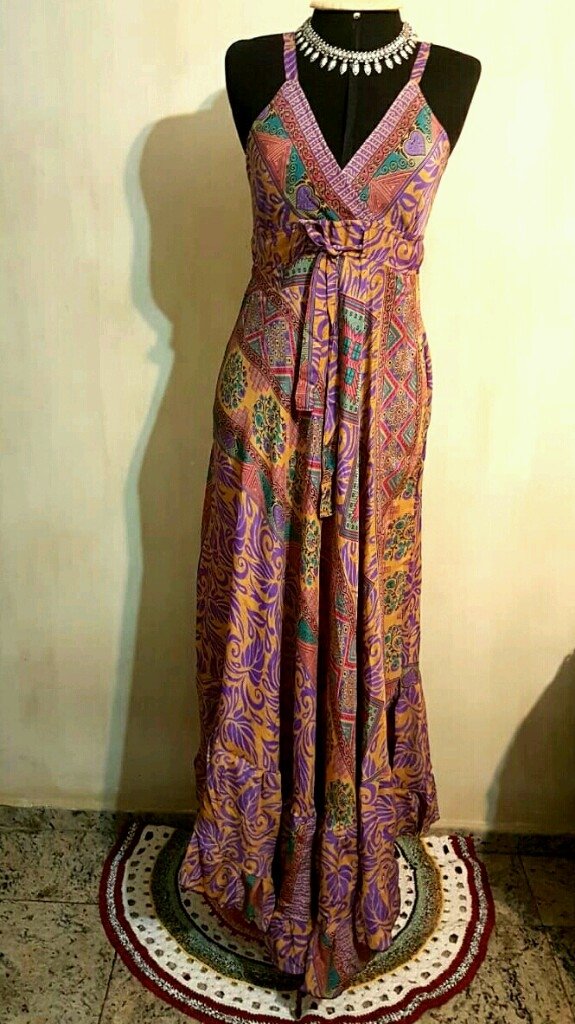 vestidos indiano longo