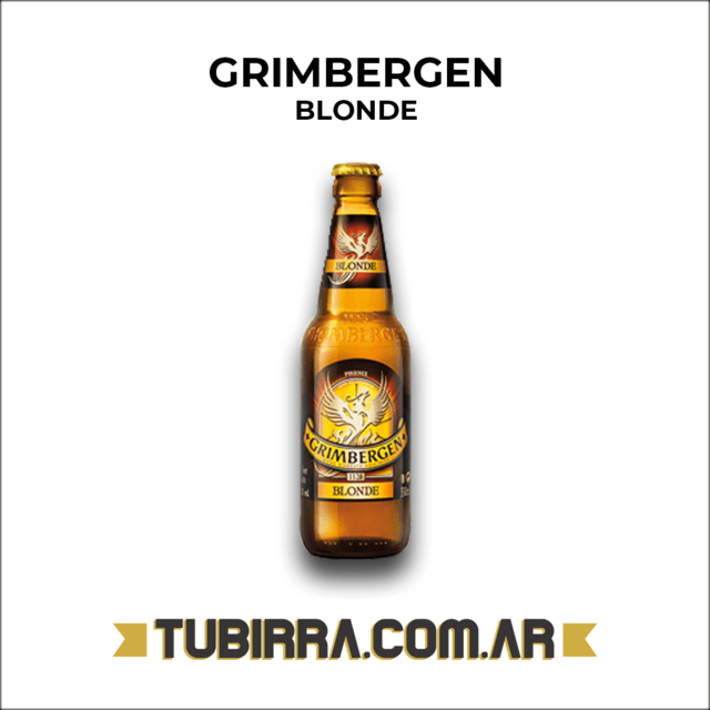 Cerveza Grimbergen Blonde x 330ml - Tubirra