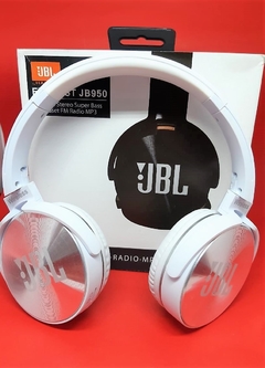Fone Jbl Evereste Jb950 Wirelles Stereo Headset Mp3 - BRANCO