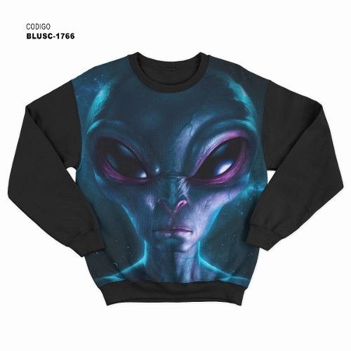blusa de frio alien