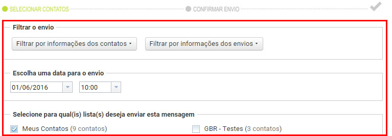 Agendamento Media Post