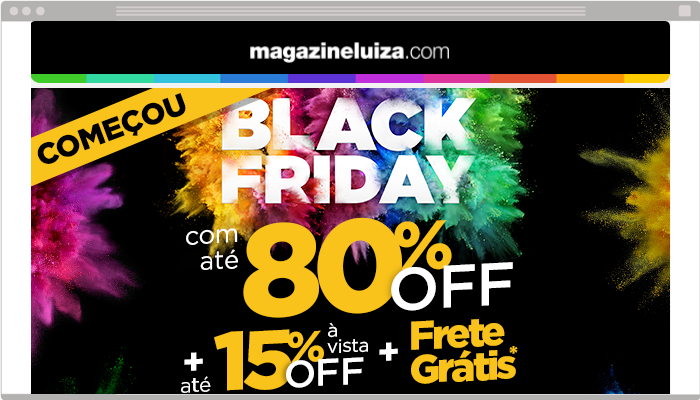 E-mail marketing Black Friday