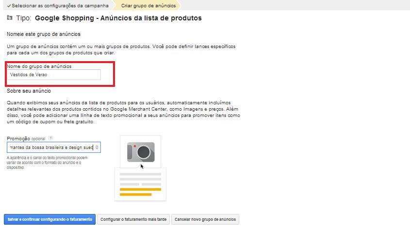 Como criar uma campanha no Google Shopping