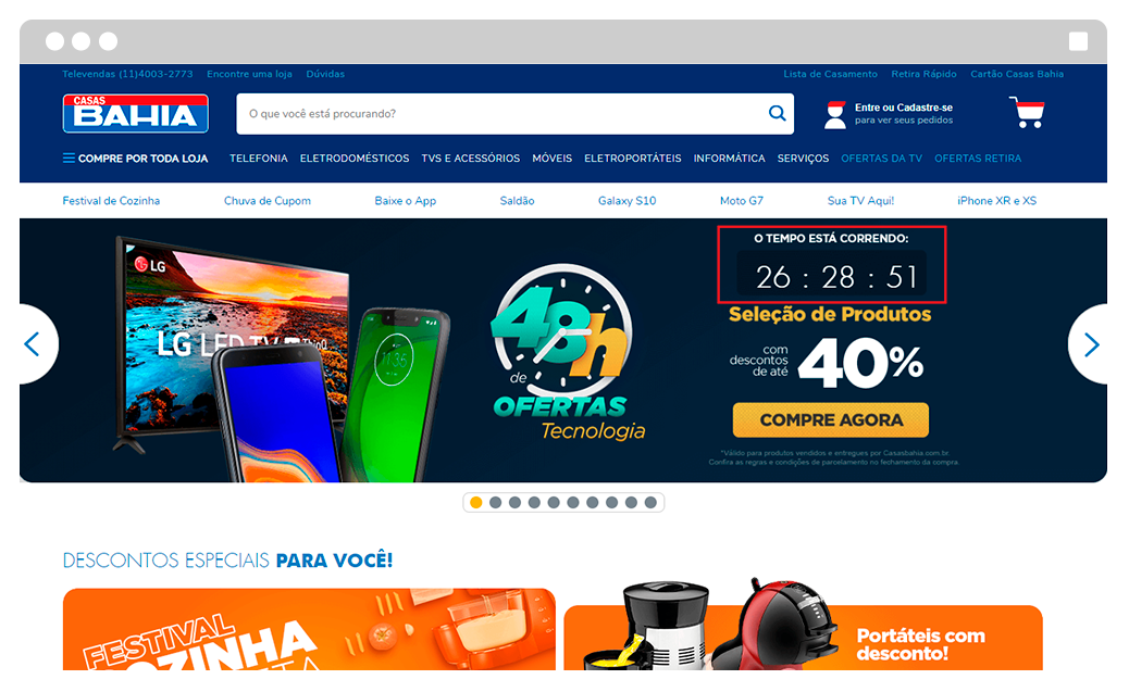 gatilho mental urgencia
