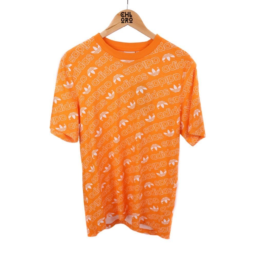blusa adidas laranja