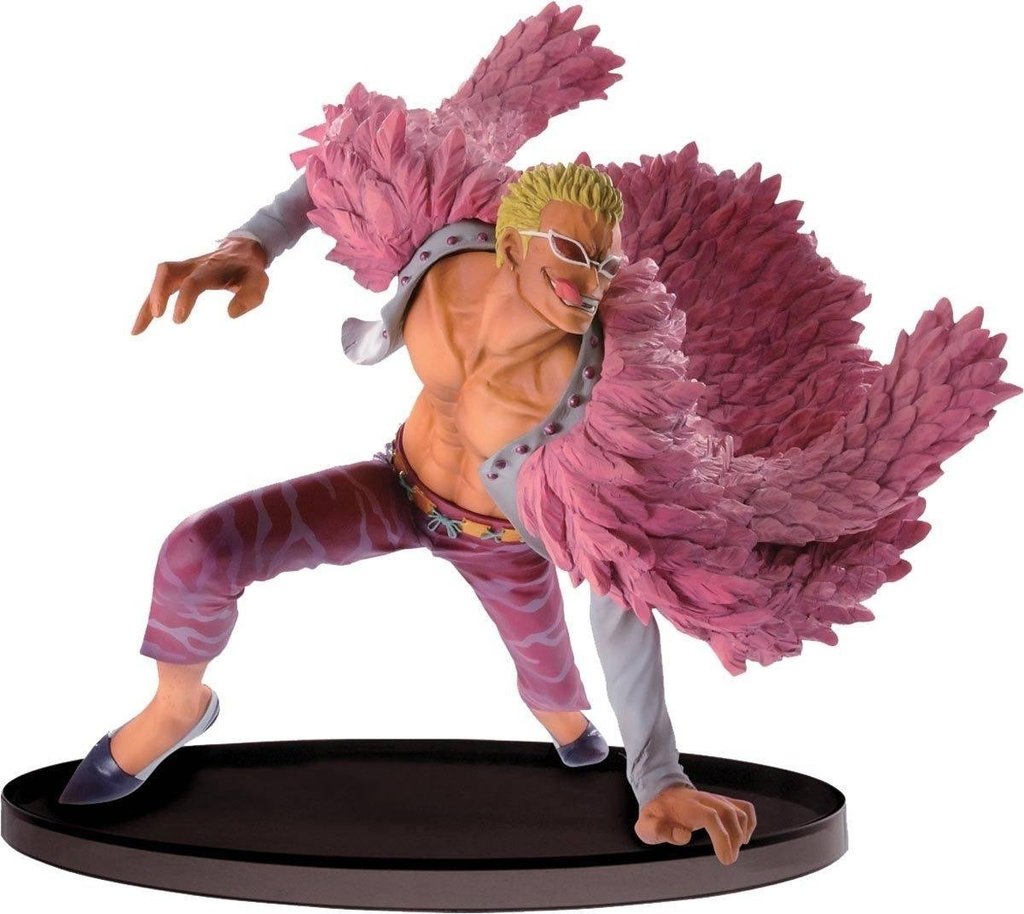 BANPRESTO ONE PIECE DONQUIXOTE DOFLAMINGO SCULTURES 15 CM STATUE COLOSSEUM